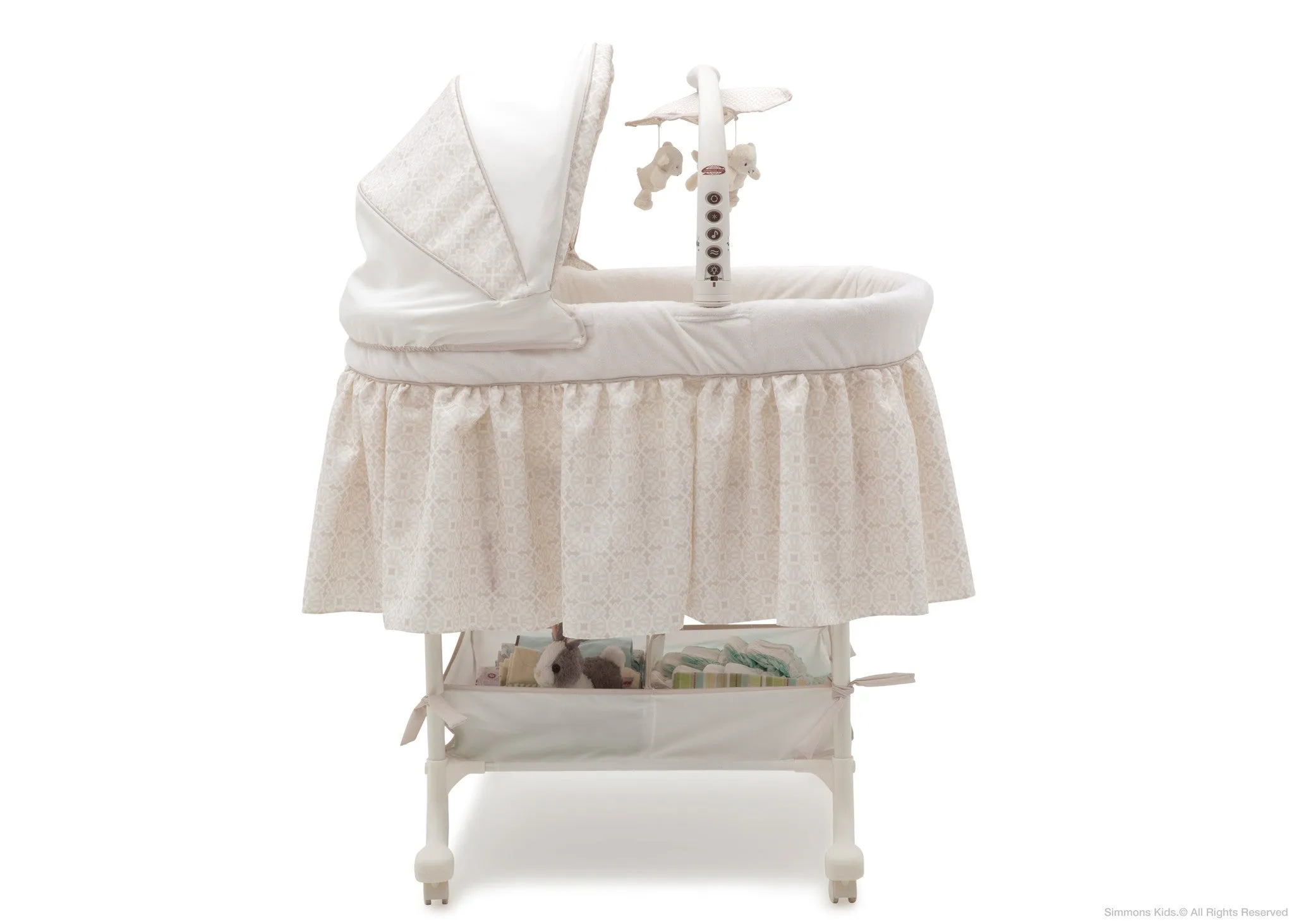 Simmons Kids® Deluxe Gliding Bassinet