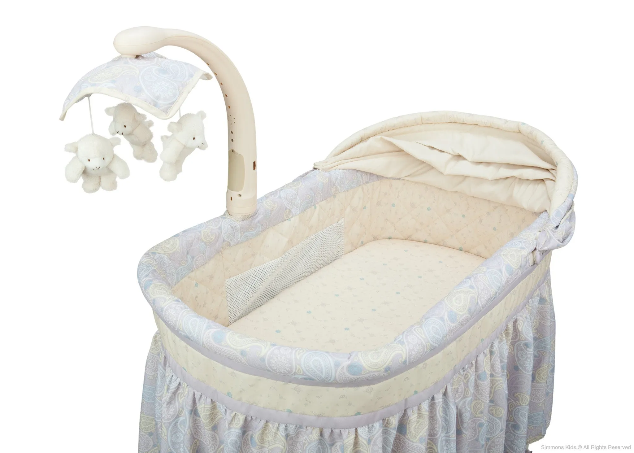 Simmons Kids® Deluxe Gliding Bassinet