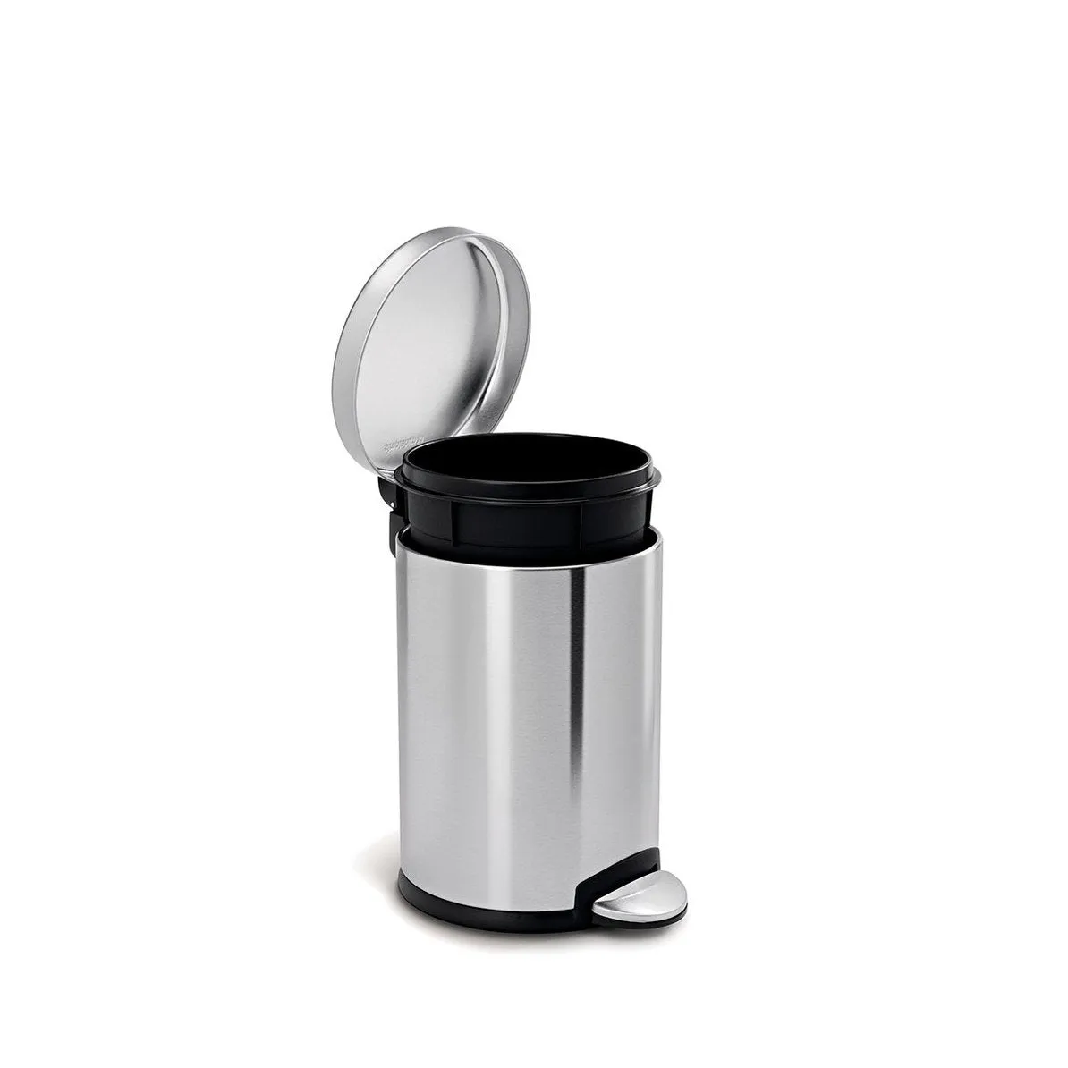 Simplehuman Round Pedal Bin Brushed Stainless Steel 4.5L