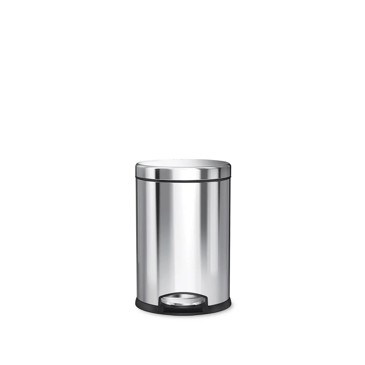 Simplehuman Round Pedal Bin Polished Steel 4.5L