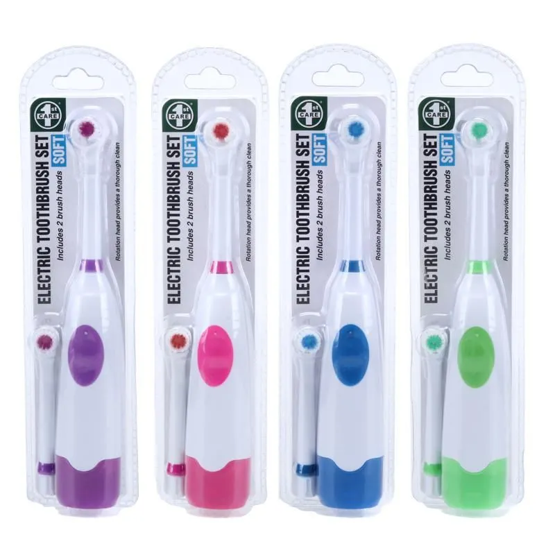 Soft Electric Power Toothbrush Set