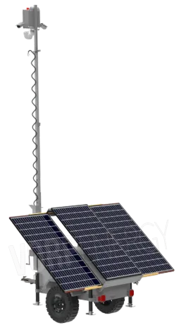 Solar Surveillance Trailer