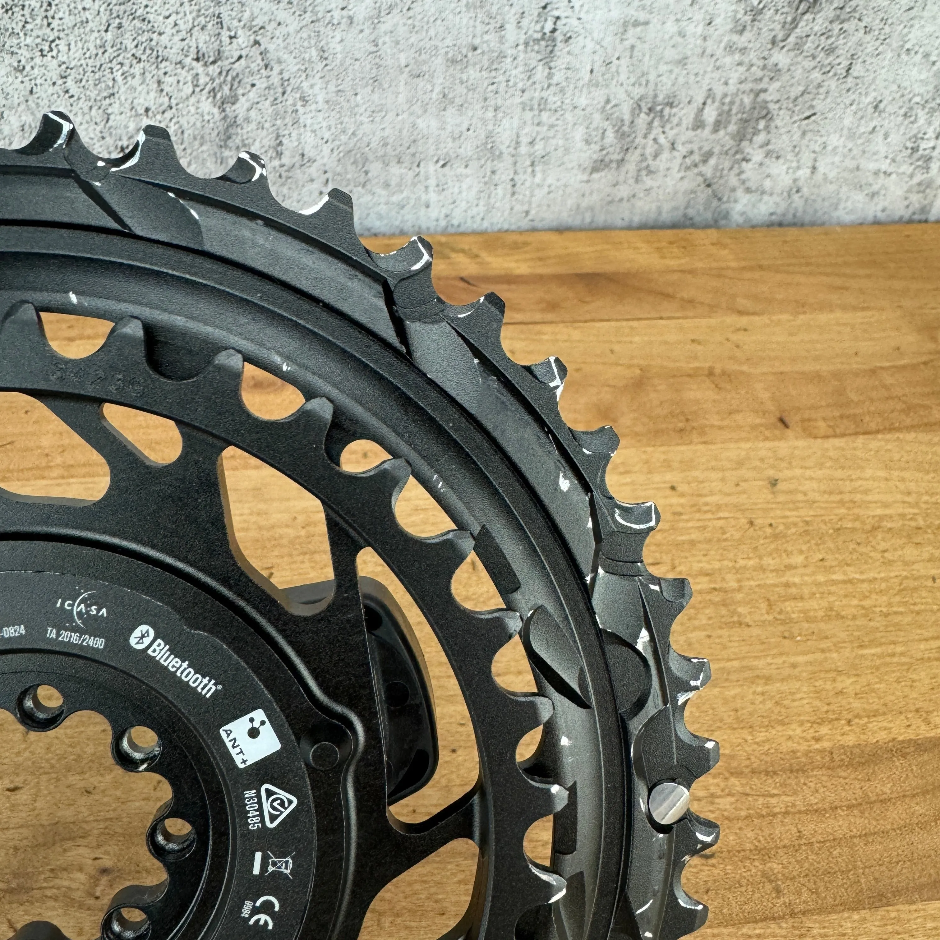 SRAM Red AXS D1 Quarq 48/35t 12-Speed 8-Bolt Direct Mount Power Meter Chainrings