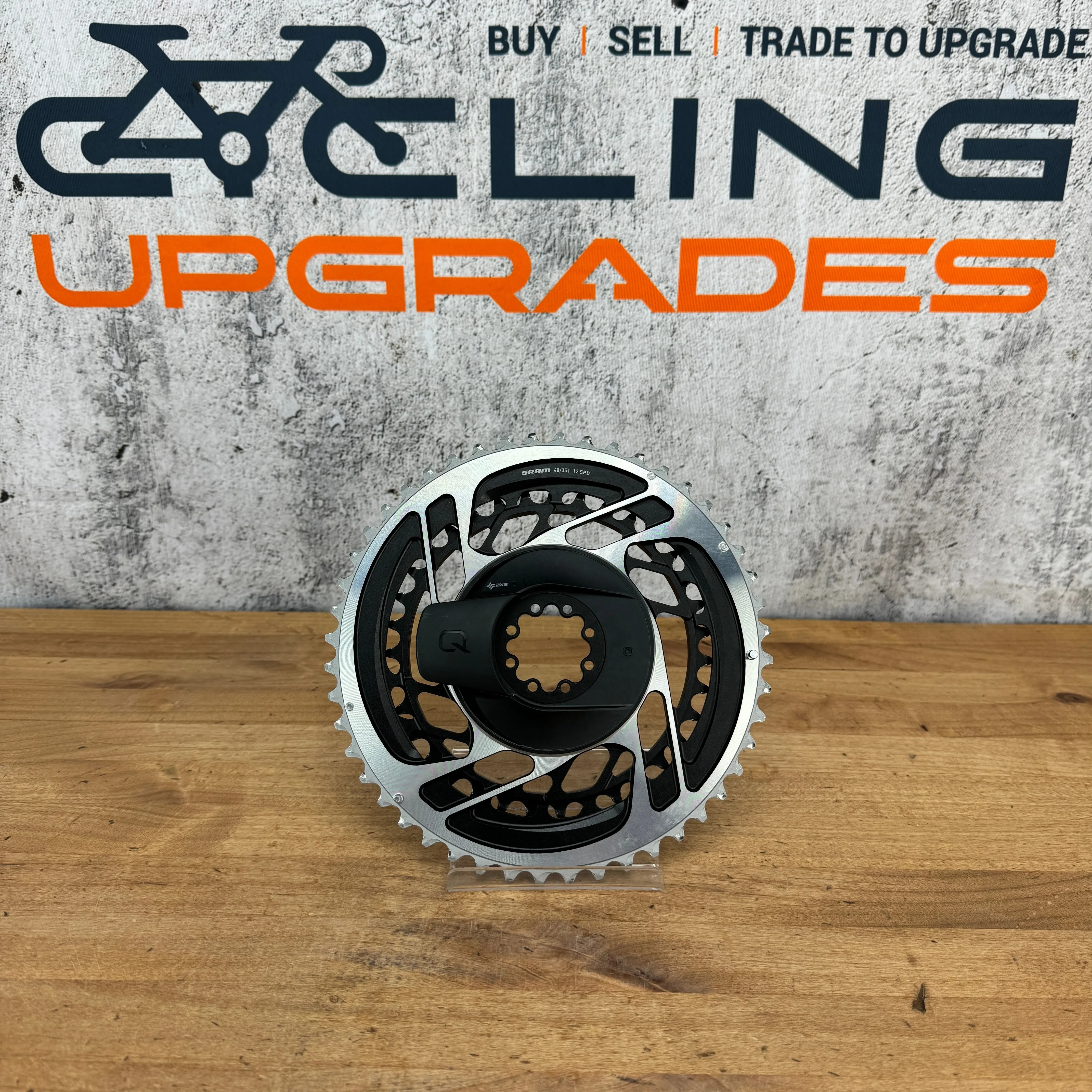 SRAM Red AXS D1 Quarq 48/35t 12-Speed 8-Bolt Direct Mount Power Meter Chainrings