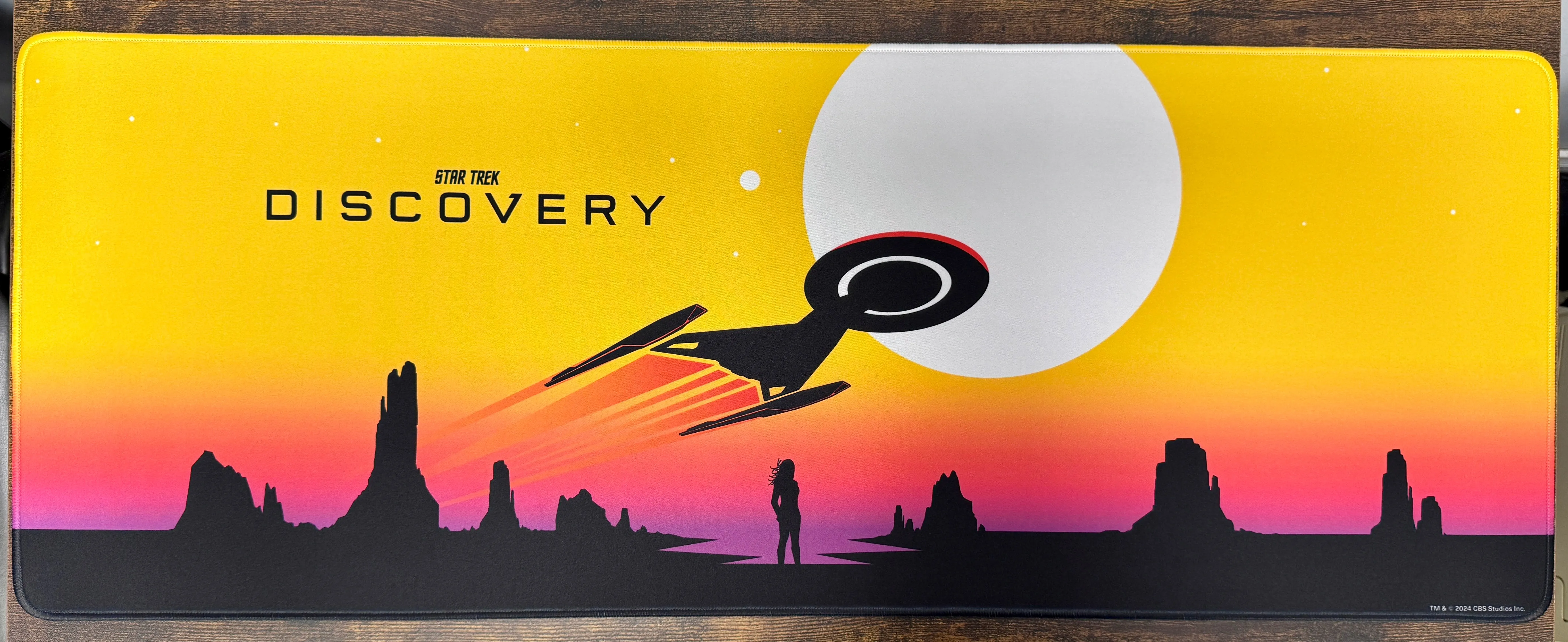 Star Trek Discovery Large Gaming Mouse Pad