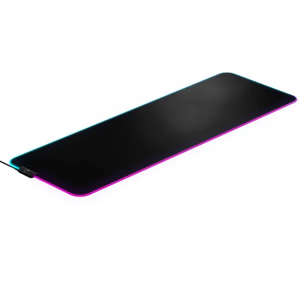 Steelseries 63826 QCK Prism XL Micro Voven Cloth Series RGB Gaming Mousepad - Black