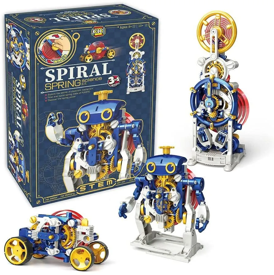 STEM 3 in 1 Spiral Spring Science Kit