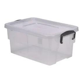 Storage Box 13L W/ Clip Handles (Pack of 4)