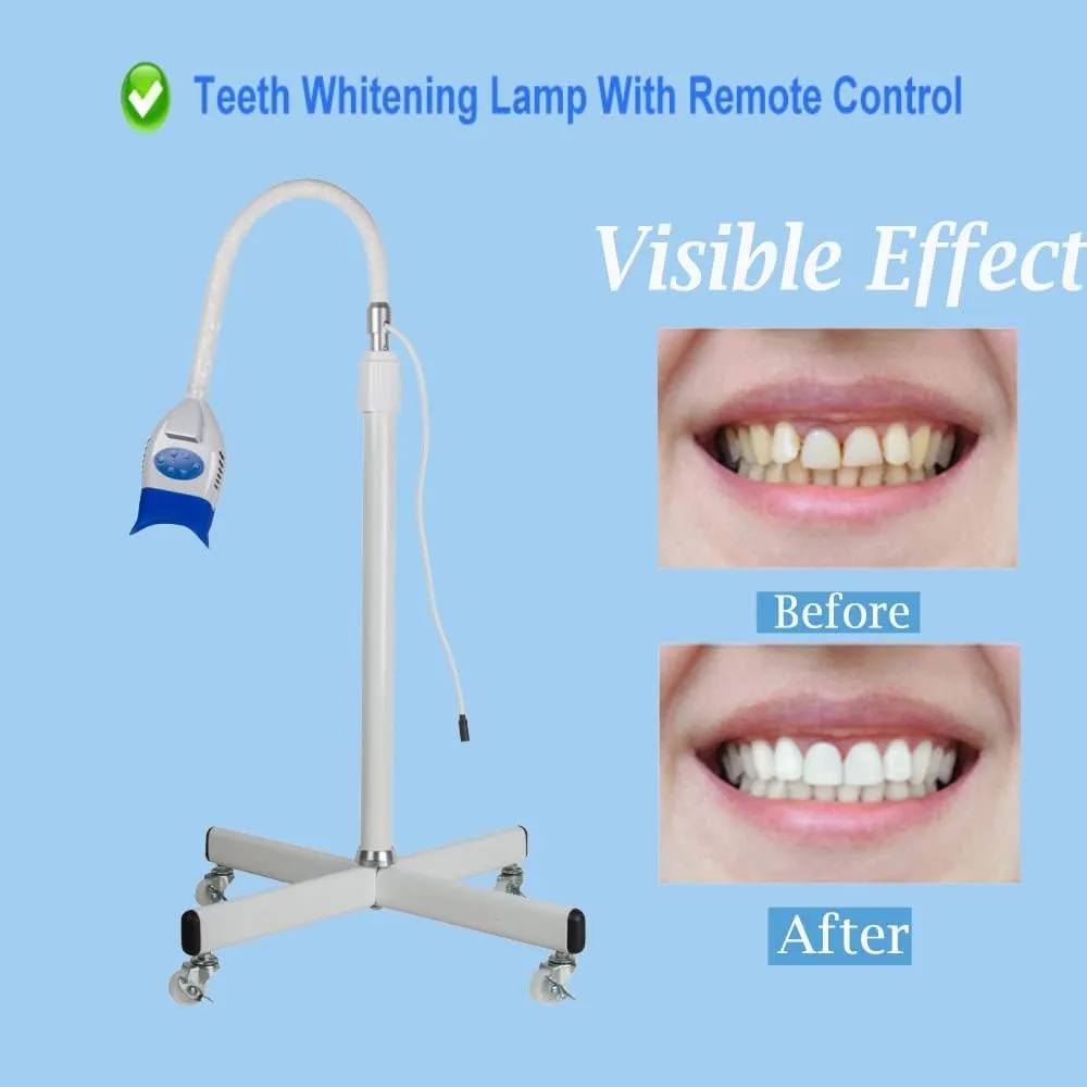 Teeth Whitening Machine LED Light I Mobile Dental Teeth Whitening Lamp Bleaching Accelerator