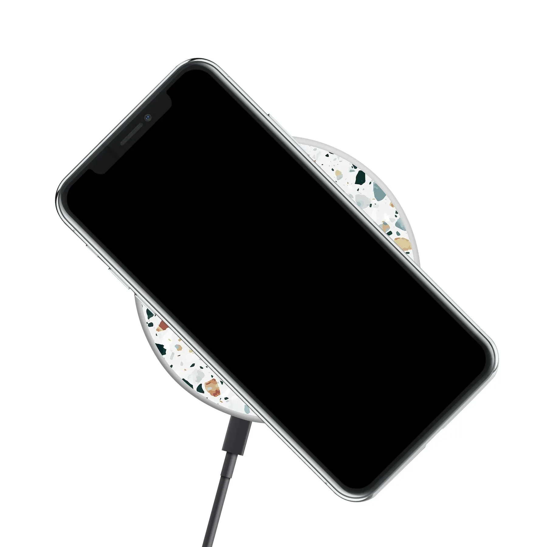 Terrazzo Pattern Wireless Charging Pad