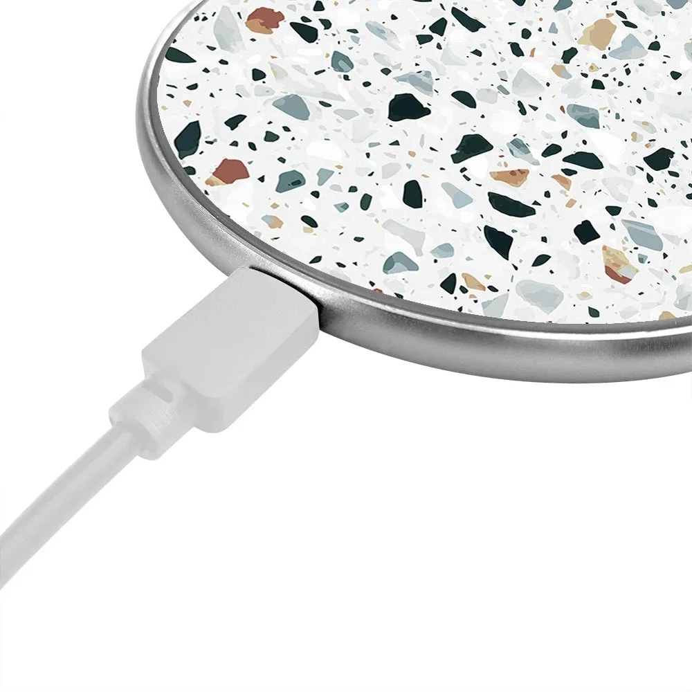 Terrazzo Pattern Wireless Charging Pad