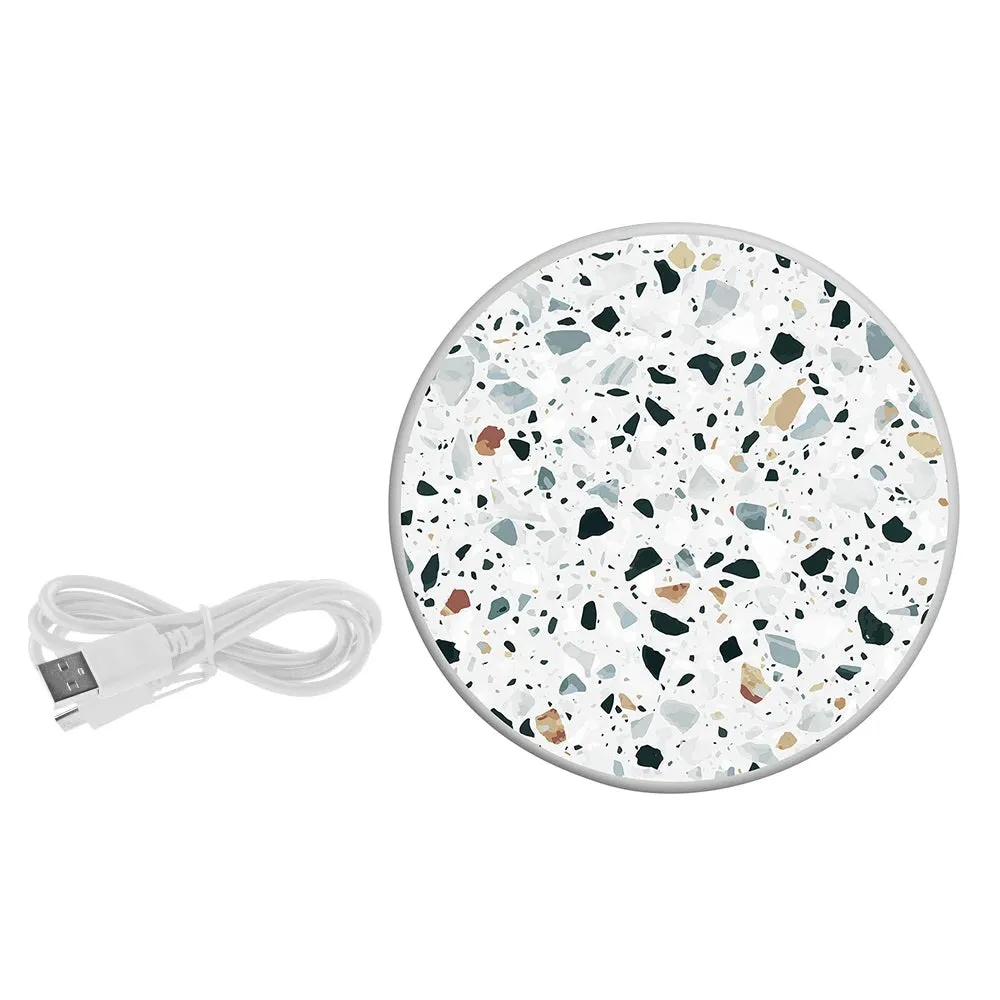 Terrazzo Pattern Wireless Charging Pad