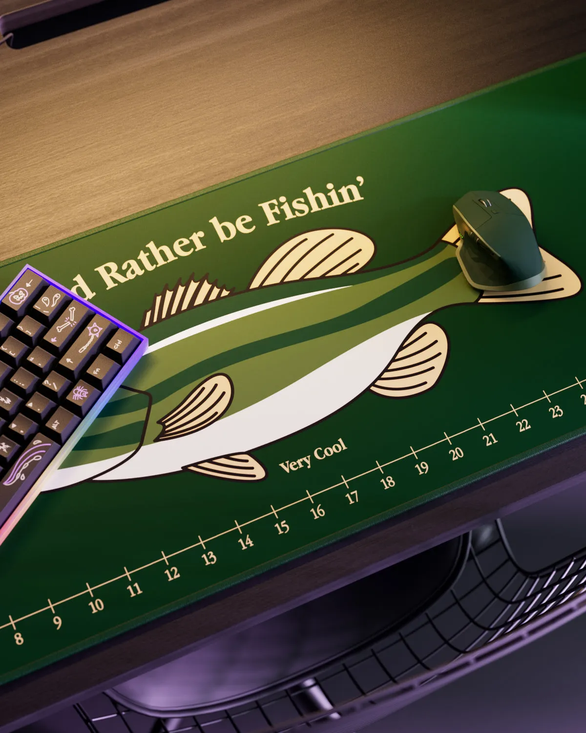 The Fishing Desk Mat