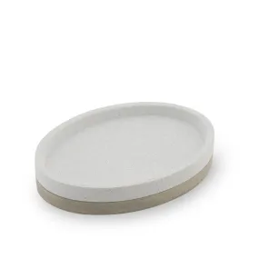 The Rustic Grey Toned Bath Accessories - Soap Dish