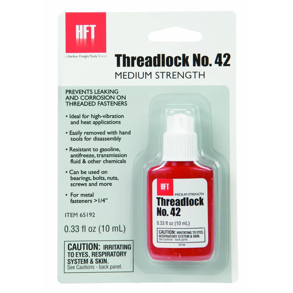 Threadlocker, No. 42, 10 mL Medium Strength