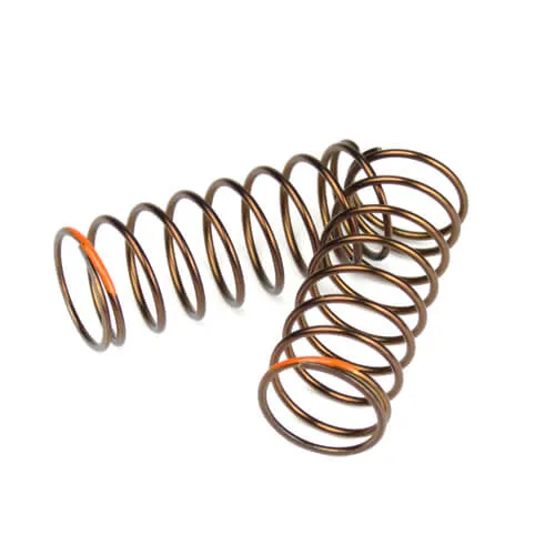 TKR7236 – Shock Spring Set (front, 1.4×9.0, 4.21lb/in, 50mm, orange)