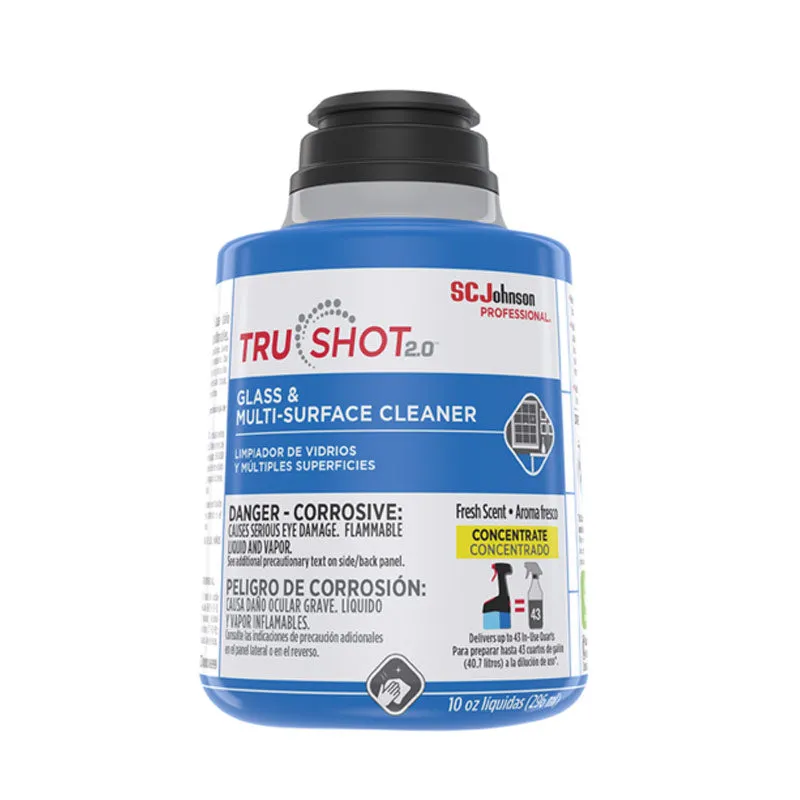 TruShot 2.0™ Glass & Multi-Surface Cleaner (10 oz Cartridges) - Case of 4