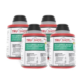 TruShot 2.0™ Multi-Surface, Restroom Cleaner & Disinfectant (10 oz Cartridges) - Case of 4