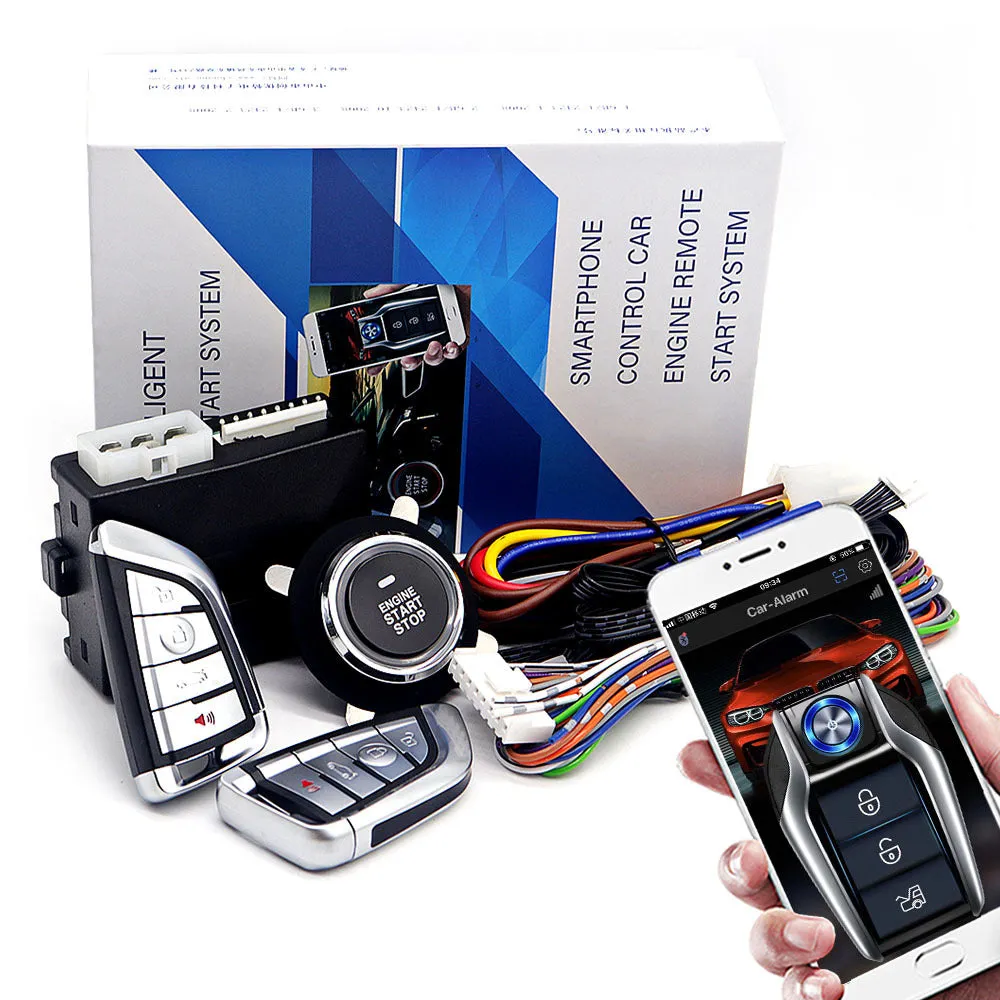 Universal Bluetooth Remote Start Kit | Mobile Phone Control One-Button Start Modification