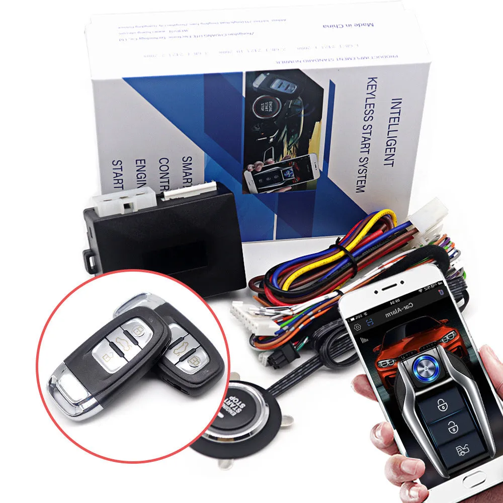 Universal Bluetooth Remote Start Kit | Mobile Phone Control One-Button Start Modification