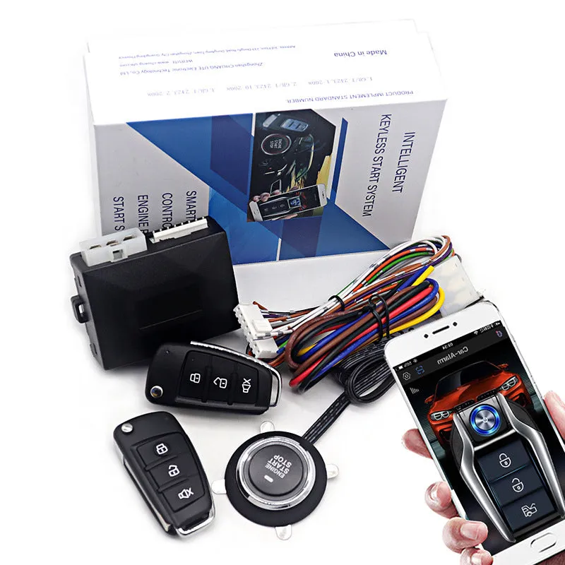 Universal Bluetooth Remote Start Kit | Mobile Phone Control One-Button Start Modification