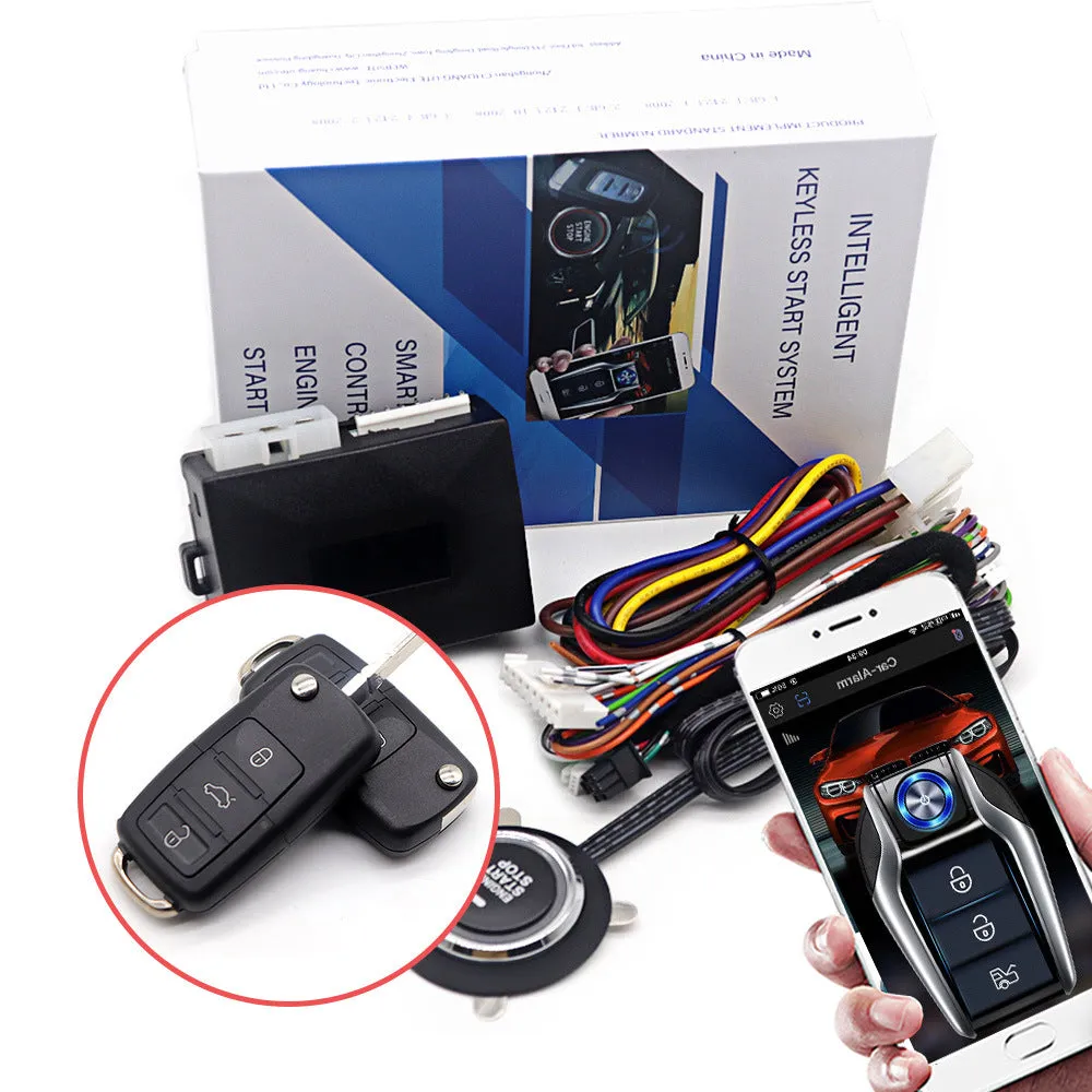 Universal Bluetooth Remote Start Kit | Mobile Phone Control One-Button Start Modification