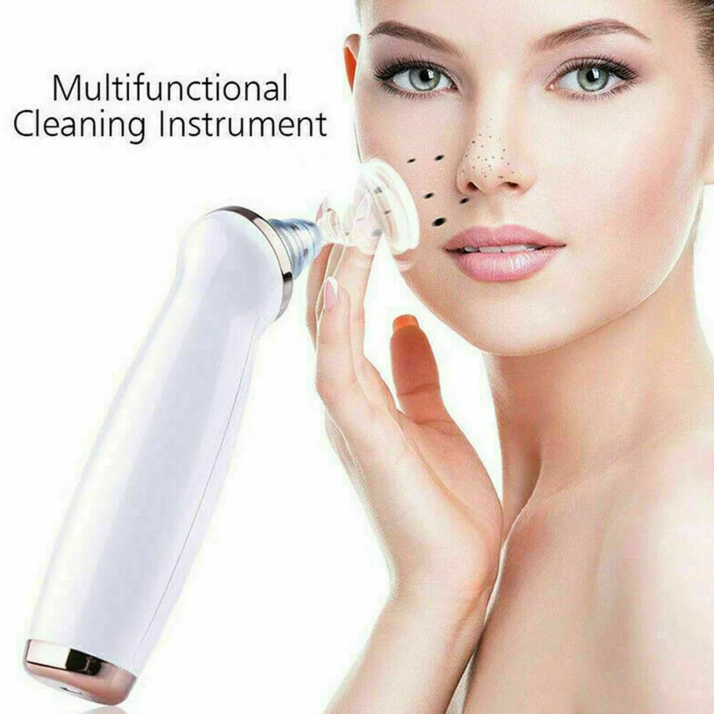 US 2-4 Pack Electric Blackhead Comedone Remover Pore Vacuum Cleaner RECHARGEABLE