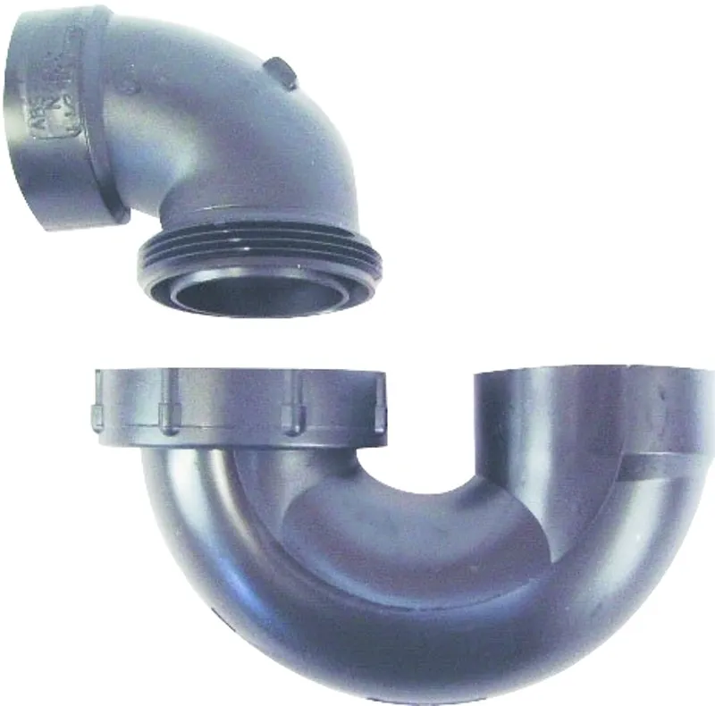 US Hardware P-098C Bathtub Trap, ABS, Black :CD: QUANTITY: 1