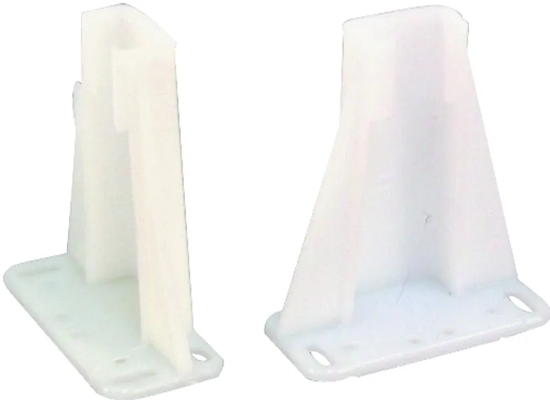 US Hardware WP-1006C Drawer Socket, Plastic, White :CD: QUANTITY: 1