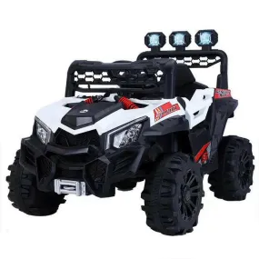 UTV Electric Ride On Car For Kids With Remote Control Leather Seat