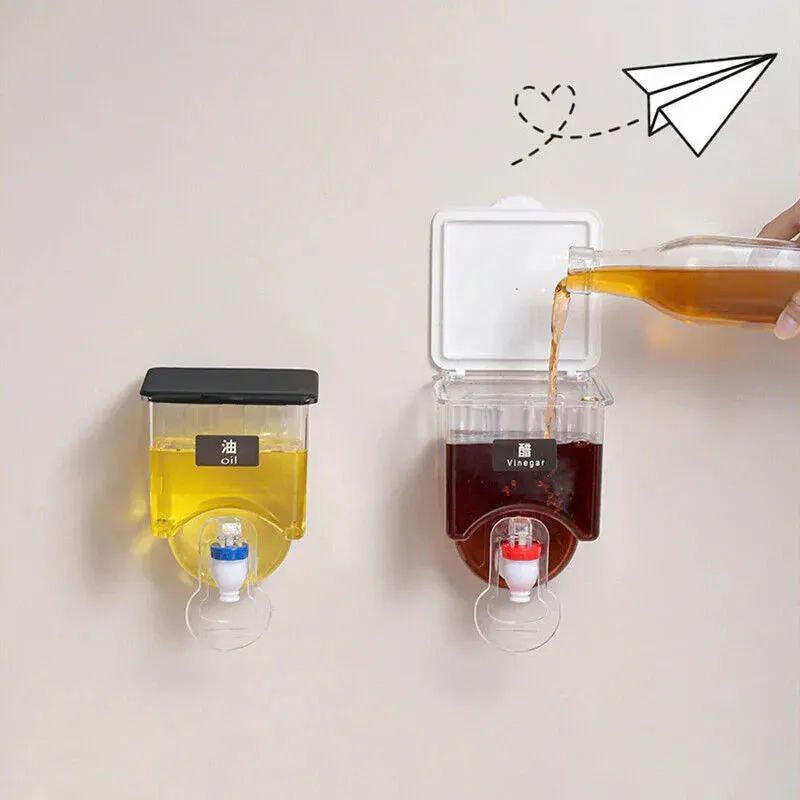 Wall Mounted Kitchen Oil Dispenser