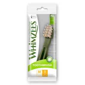 Whimzees Toothbrush Medium Natural Dental Dog Treats Trial Pack 1ct