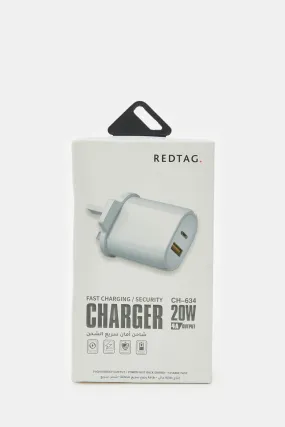 White 20Watt Power Adaptor