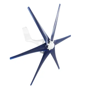 Wind Generator Kit 6 Blade Industrial Wind Turbine 24v 800W