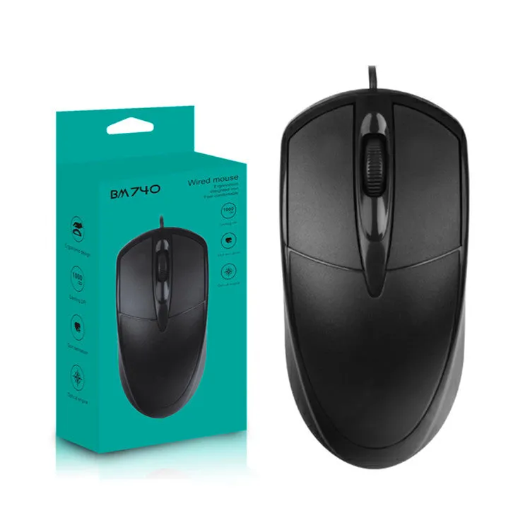 wired USB aggravation mouse