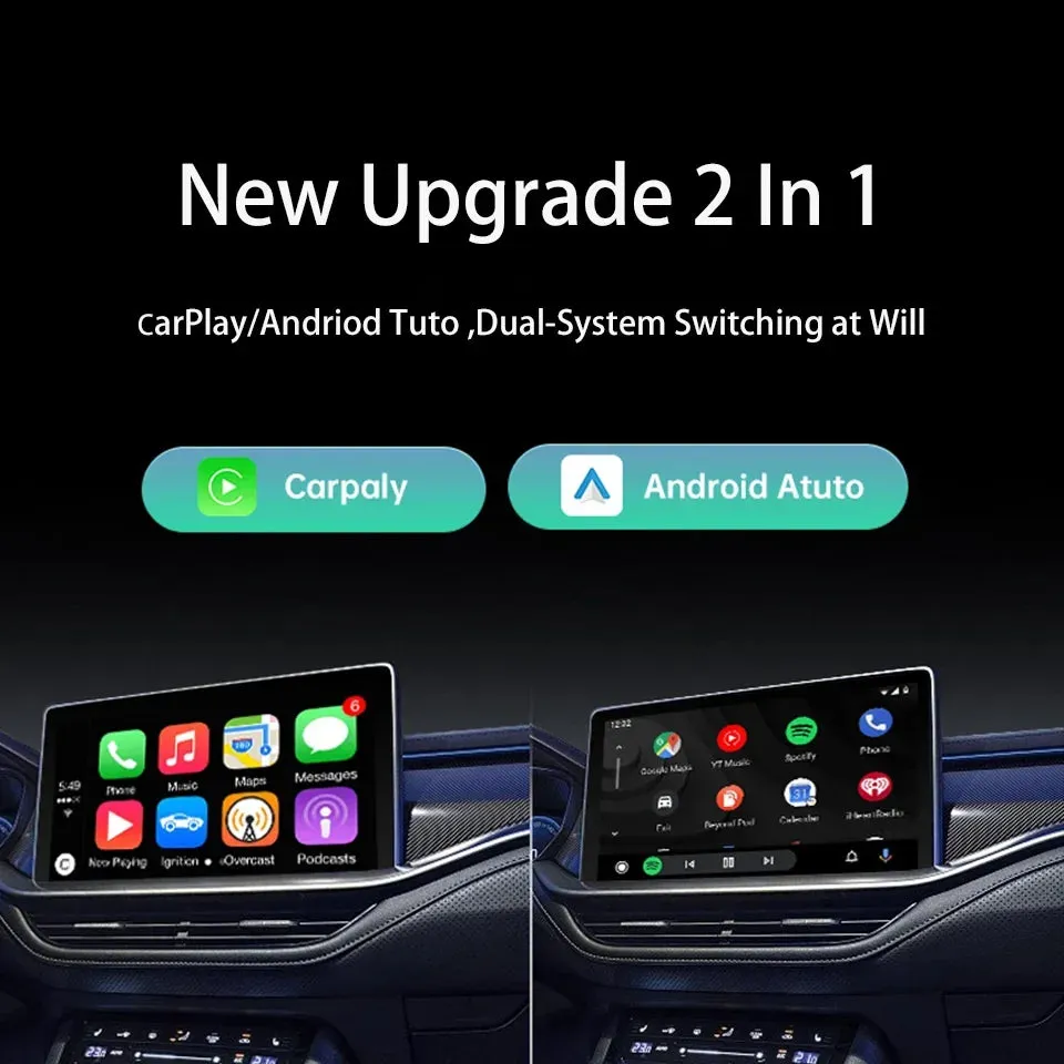 Wireless CarPlay & Android Auto Adapter – Plug & Play