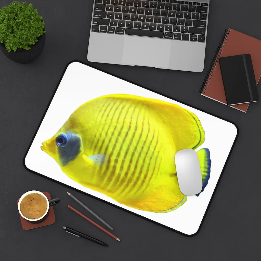 Yellow Fish Desk Mat