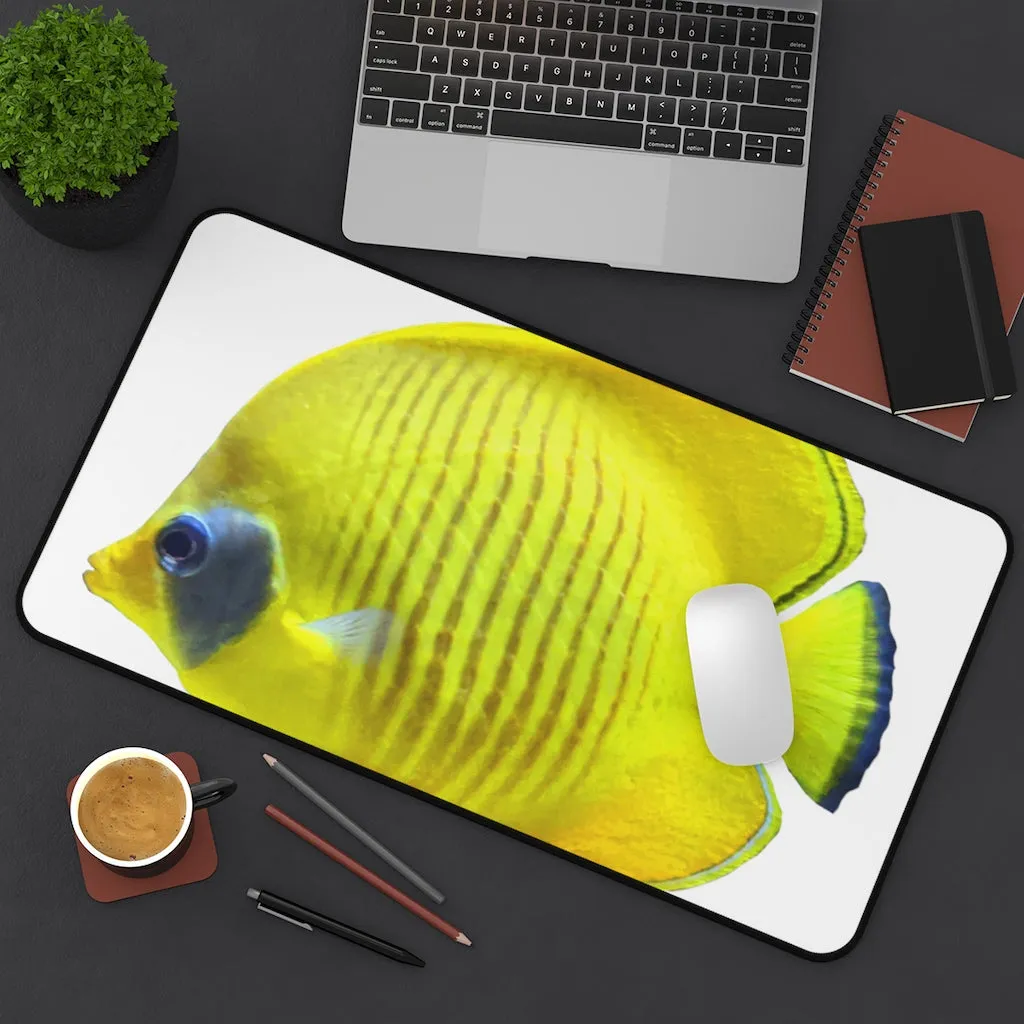 Yellow Fish Desk Mat