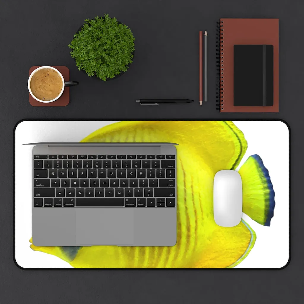 Yellow Fish Desk Mat