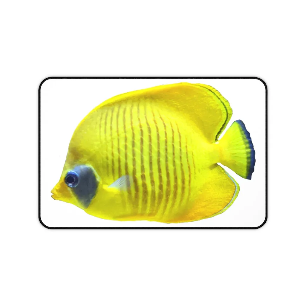 Yellow Fish Desk Mat