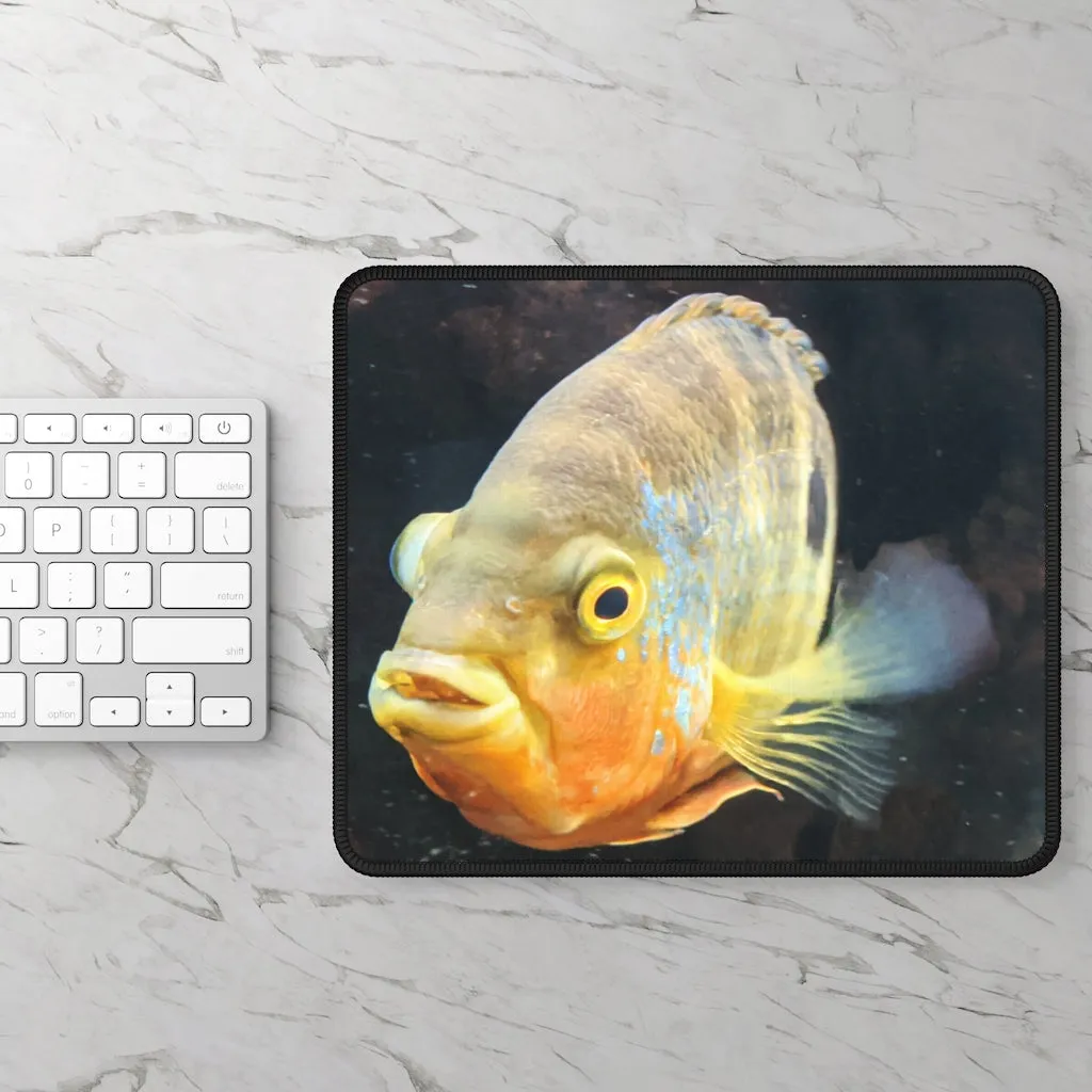 Yellow Orange Fish Gaming Mouse Pad