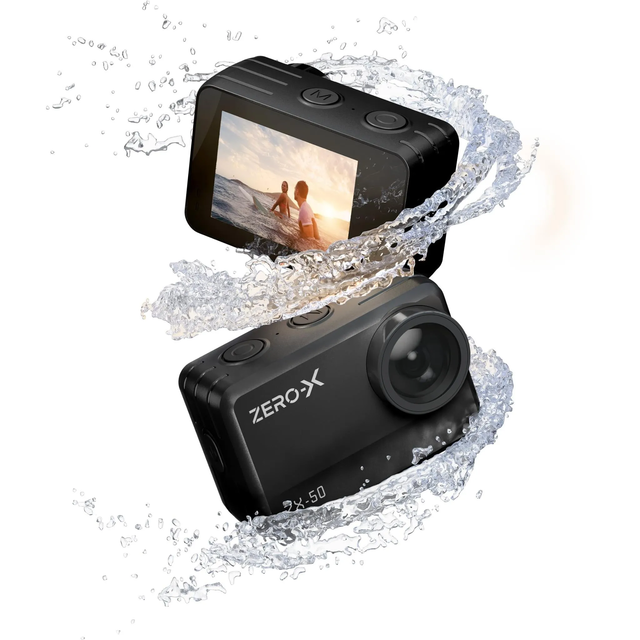 Zero-X ZX-50 4K UHD with 2.0" Touchscreen Waterproof Action Camera